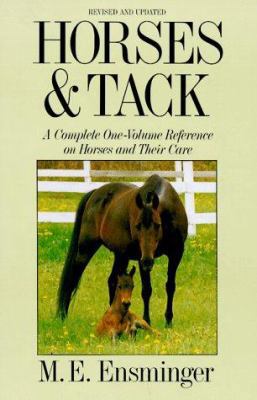 Horses and Tack: Revised Edition 0395544130 Book Cover