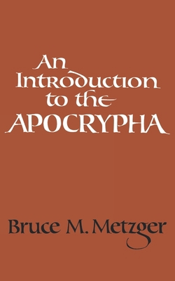 An Introduction to the Apocrypha 0195023404 Book Cover