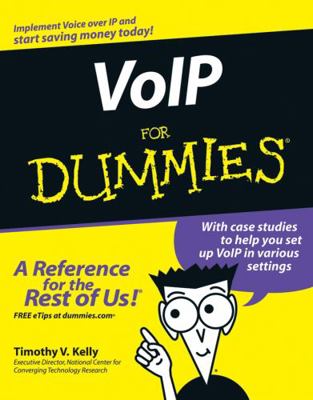 Voip for Dummies 0764588435 Book Cover