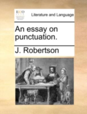 An Essay on Punctuation. 1170528635 Book Cover