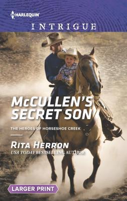 McCullen's Secret Son [Large Print] 0373749104 Book Cover