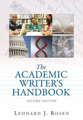 The Academic Writer's Handbook, 2nd Edition 0205599109 Book Cover