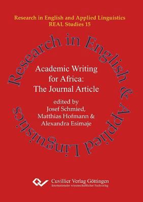 Academic Writing for Africa: The Journal Article 3736999372 Book Cover