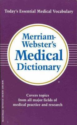 Merriam-Webster's Medical Dictionary 0877799148 Book Cover
