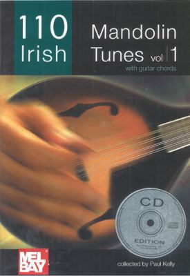 110 Irish Mandolin Tunes: With Guitar Chords 1857201914 Book Cover