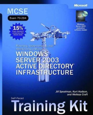 MCSE Self-Paced Training Kit (Exam 70-294): Pla... 0735614385 Book Cover