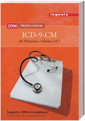 ICD-9-CM Professional for Physicians, Volumes 1... 1563376989 Book Cover