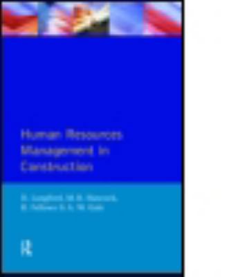 Human Resources Management in Construction 0582090334 Book Cover