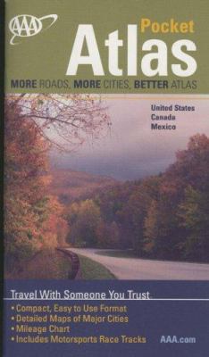 AAA Pocket North American Road Atlas 2007 1595081615 Book Cover