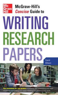 McGraw-Hill's Concise Guide to Writing Research... 0071629890 Book Cover