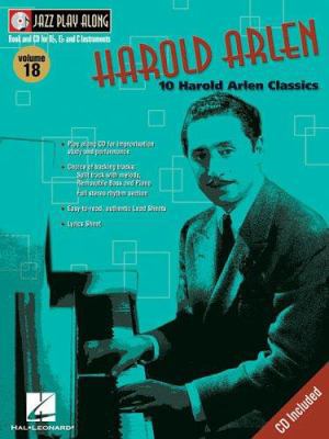 Harold Arlen: Jazz Play-Along Volume 18 0634061380 Book Cover