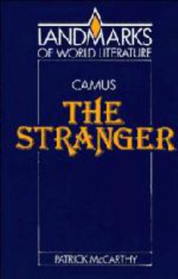 Camus: The Stranger 0521329582 Book Cover