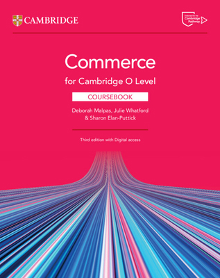 Commerce for Cambridge O Level Coursebook with ... 1009413295 Book Cover