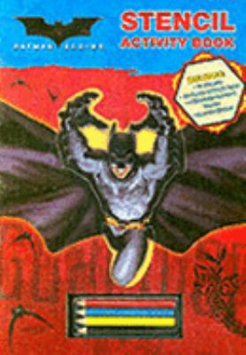 Hardcover Batman Begins Stencil Book