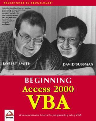 Beginning Access 2000 Vba B002DFM0VC Book Cover