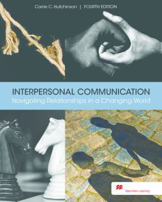 INTERPERSONAL COMMUNICATION >CUSTOM< 0738096237 Book Cover