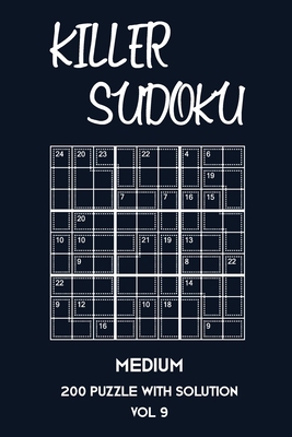 Killer Sudoku Medium 200 Puzzle With Solution V... 1701201429 Book Cover