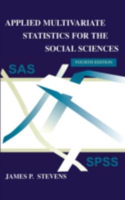 Applied Multivariate Statistics for the Social ... 0805837760 Book Cover