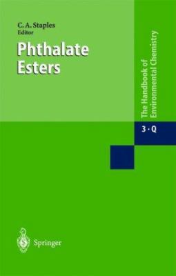 Phthalate Esters 3540009922 Book Cover