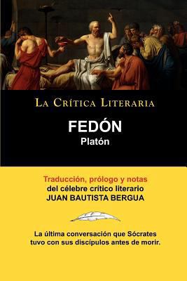 Platon: Fedon [Spanish] 8470831402 Book Cover