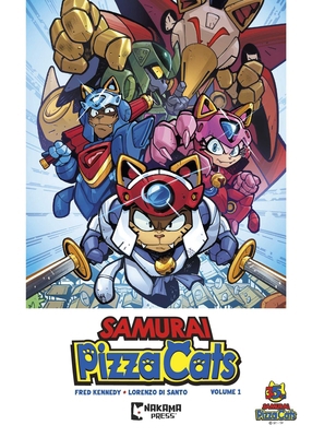 Samurai Pizza Cats Vol. 1 1545823855 Book Cover