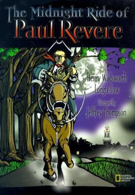 The Midnight Ride of Paul Revere 0792276744 Book Cover