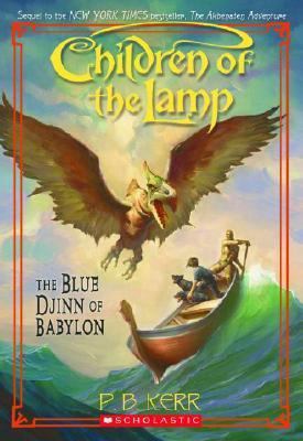 The Blue Djinn of Babylon 0439670225 Book Cover