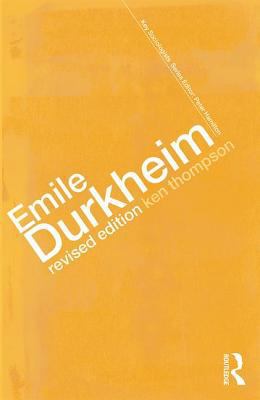 Emile Durkheim 0415285313 Book Cover