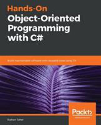 Hands-On Object-Oriented Programming with C# 1788296222 Book Cover