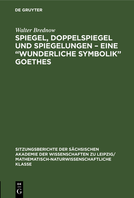 Spiegel, Doppelspiegel und Spiegelungen - Eine ... [German] 3112584031 Book Cover