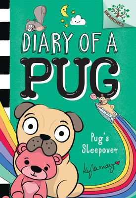 Pug's Sleepover: A Branches Book (Diary of a Pu... 1338713485 Book Cover