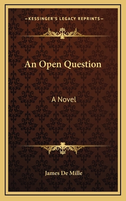 An Open Question 1163736899 Book Cover