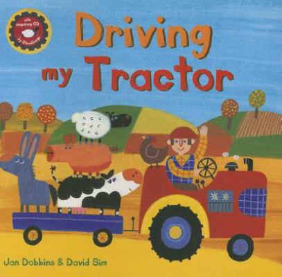 Driving My Tractor [With CD (Audio)] 1846864747 Book Cover