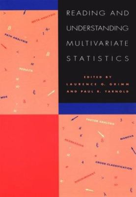 Reading & Understanding Multivariate Statistics 1557982732 Book Cover