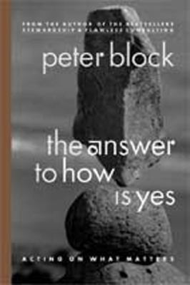 The Answer to How Is Yes (Large Print 16pt) [Large Print] 1459609247 Book Cover