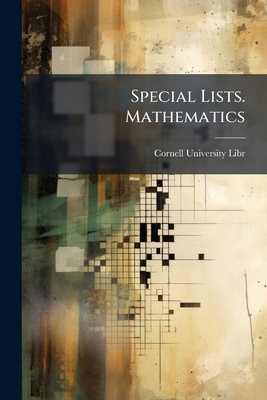 Special Lists. Mathematics [Italian] 114987550X Book Cover