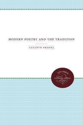 Modern Poetry and the Tradition 0807840483 Book Cover