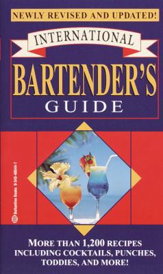 International Bartender's Guide 0345405447 Book Cover