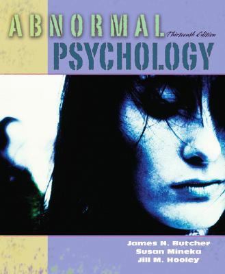 Abnormal Psychology 0205459420 Book Cover