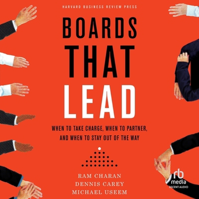 Boards That Lead: When to Take Charge, When to ... B0F3ZS7XWG Book Cover