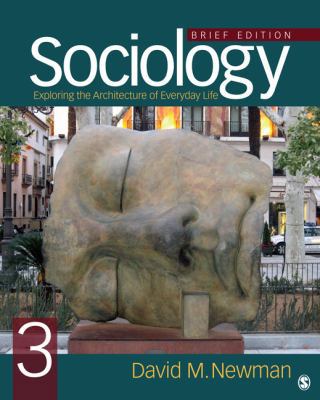 Sociology: Exploring the Architecture of Everyd... 1412992109 Book Cover