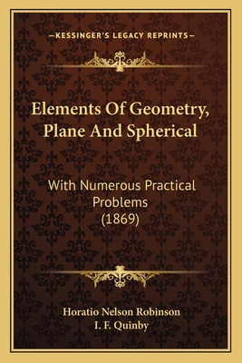 Elements Of Geometry, Plane And Spherical: With... 1164631519 Book Cover