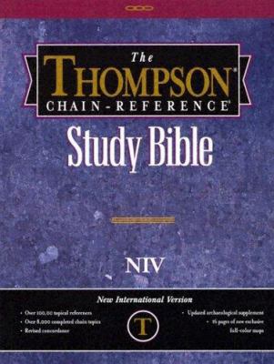 Thompson Chain-Reference Bible-NIV 0887075339 Book Cover