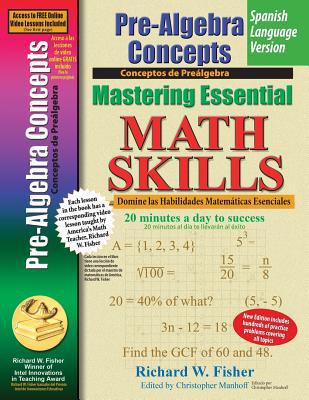 Pre-Algebra Concepts, Mastering Essential Math ... [Spanish] 1733501827 Book Cover