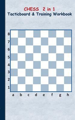 Chess 2 in 1 Tacticboard and Training Workbook:... 3734749891 Book Cover