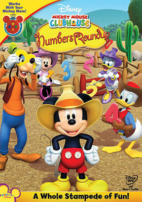 Mickey Mouse Clubhouse Mickey's Numbers Roundup            Book Cover
