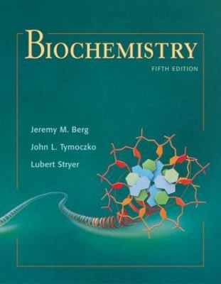 Biochemistry, Fifth Edition 0716730510 Book Cover