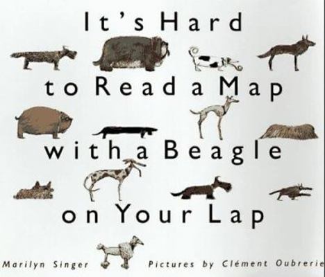 It's Hard to Read a Map with a Beagle on 0805050302 Book Cover