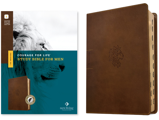 NLT Courage for Life Study Bible for Men, Filam... 1496475577 Book Cover