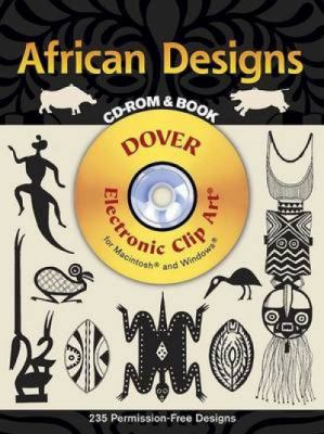 African Designs CD-ROM and Book 0486995275 Book Cover